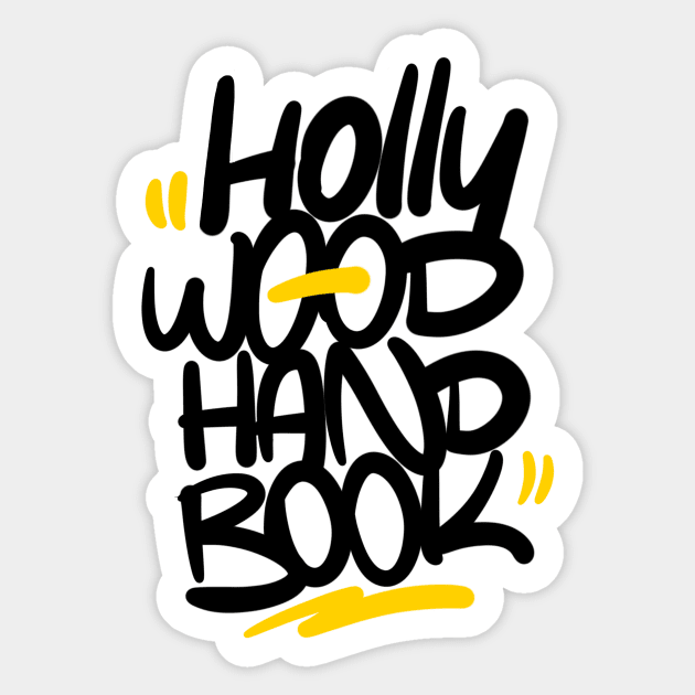 Hollywood Handbook Sticker by Leoni Paganotti